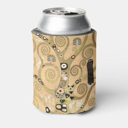 Gustav Klimt - De boom van het leven, Stoclet Frie Blikjeskoeler (Blikje Achterkant)