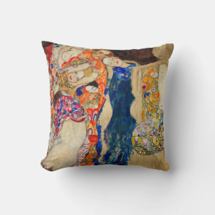 Gustav Klimt - De Bruid (onafgewerkt) Kussen