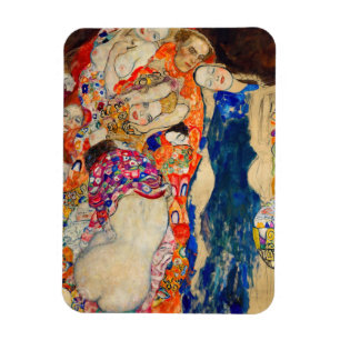 Gustav Klimt - De Bruid (onafgewerkt) Magneet