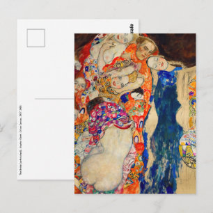 Gustav Klimt - De Bruid (onvoltooid) Briefkaart