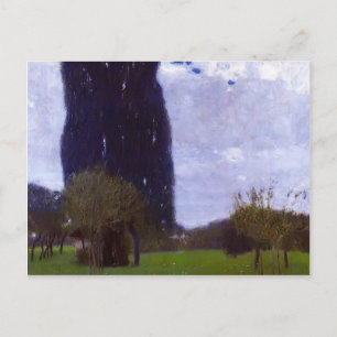 Gustav Klimt - De grote populaire bomen II Briefkaart