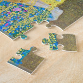 Gustav Klimt - De kus 2 puzzel (Zijkant)