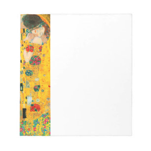 Gustav Klimt De Kus Bijgewerkt Notitieblok