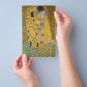 Gustav Klimt De Kus Flyer (Hand)