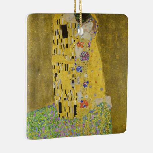 Gustav Klimt - De Kus Keramisch Ornament (Rechts)