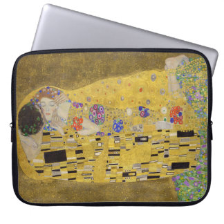 Gustav Klimt - De Kus Laptop Sleeve