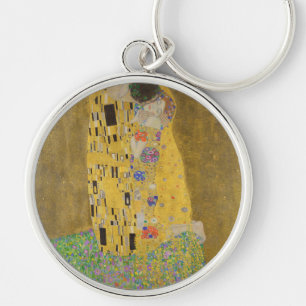 Gustav Klimt De Kus Sleutelhanger