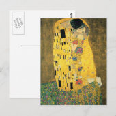 GUSTAV KLIMT - De kus van 1907 Briefkaart (Voorkant / Achterkant)