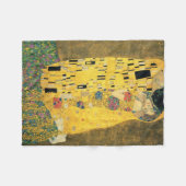 GUSTAV KLIMT - De kus van 1907 Fleece Deken (Voorkant (Horizontaal))