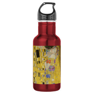 Gustav Klimt - De Kus Waterfles