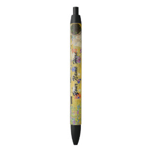 Gustav Klimt - De Kus Zwarte Inkt Pen