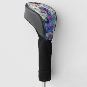 Gustav Klimt - De Maagd Golfheadcover (Schuin)