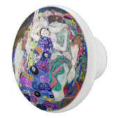 Gustav Klimt - De Maagd Keramische Knop (Rechts)