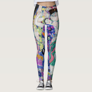 Gustav Klimt - De Maagd Leggings