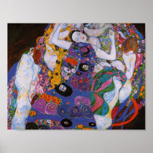 Gustav Klimt - De Maagd Poster