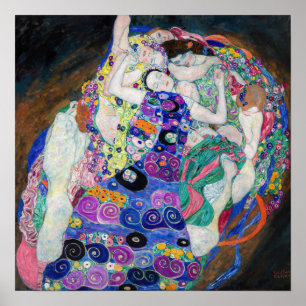 Gustav Klimt - De Maagd Poster