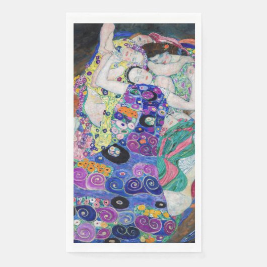 Gustav Klimt - De Maagd Servet (Voorkant)
