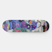 Gustav Klimt - De Maagd Skateboard (Horizontaal)