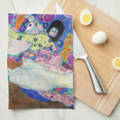 Gustav Klimt - De Maagd Theedoek (Quarter Fold)