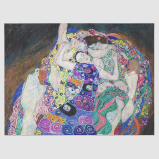 Gustav Klimt - De Maagd Tissuepapier (Voorkant)