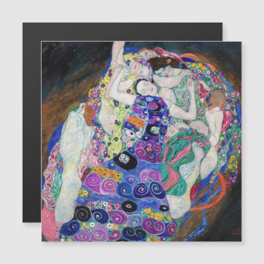 Gustav Klimt - De Maagdelijke Magnetische Kaart (Voorkant / Achterkant)