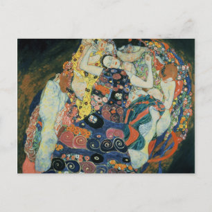 Gustav Klimt : "de Maiden" Briefkaart