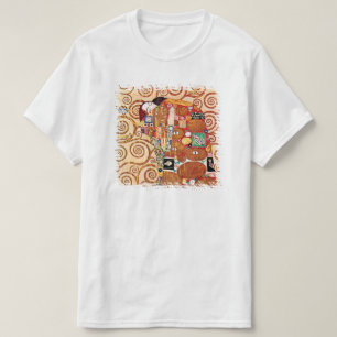 Gustav Klimt - De Omarming - Kunstschilderij T-shirt