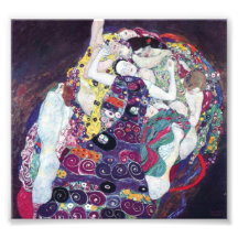Gustav Klimt de virgin print