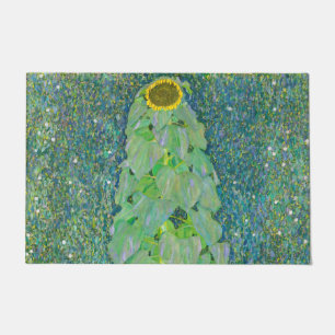 Gustav Klimt - De zonnebloem Deurmat