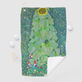 Gustav Klimt - De zonnebloem Golfhanddoek (Insitu)