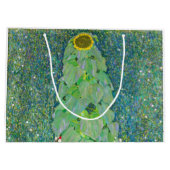 Gustav Klimt - De zonnebloem Groot Cadeauzakje (Achterkant)