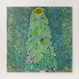 Gustav Klimt - De zonnebloem Legpuzzel