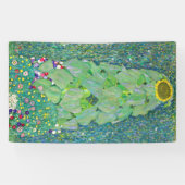 Gustav Klimt - De Zonnebloem Spandoek (Horizontaal)
