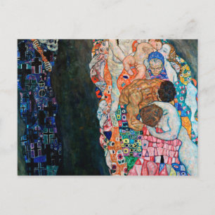 Gustav Klimt - Dood en leven Briefkaart