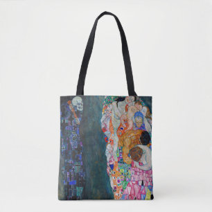 Gustav Klimt - Dood en Leven Draagtas