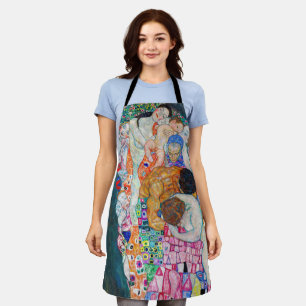 Gustav Klimt - Dood en Leven Schort