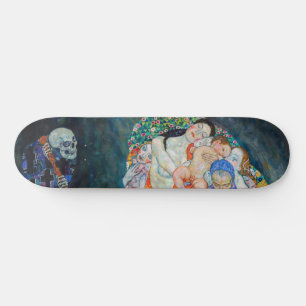 Gustav Klimt - Dood en Leven Skateboard