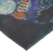 Gustav Klimt - Dood en Leven Tafelkleed (Gekanteld)
