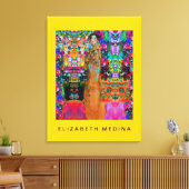 Gustav Klimt & Elizabeth ~ 32X24 1,5 toile épaisse (Insitu(Salon))