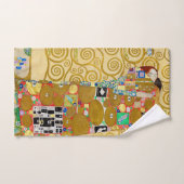 Gustav Klimt Exécution Nouveau Couple (Serviette à main)