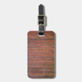 Gustav Klimt Fir Forest Tannenwald Red Trees Bagagelabel (Voorkant verticaal)