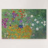 Gustav Klimt Flower Garden Art Legpuzzel (Horizontaal)