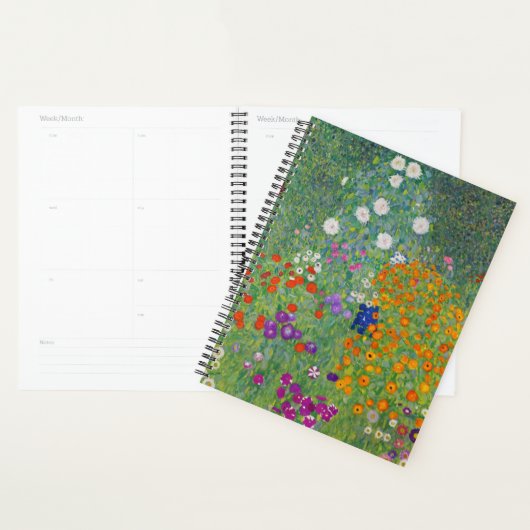 Gustav Klimt Flower Garden Art Planner (Display)