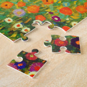 Gustav Klimt Flower Garden Legpuzzel (Zijkant)