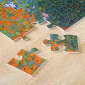 Gustav Klimt Flower Garden Legpuzzel (Zijkant)