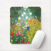 Gustav Klimt Flower Garden Muismat (Met muis)
