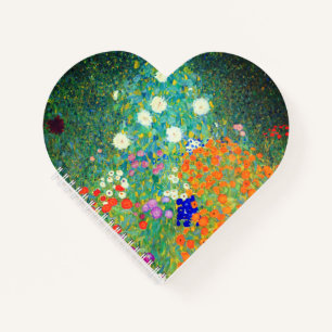 Gustav Klimt Flower Garden Notitieboek