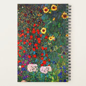 Gustav Klimt Flower Garden Planner (Achterkant)