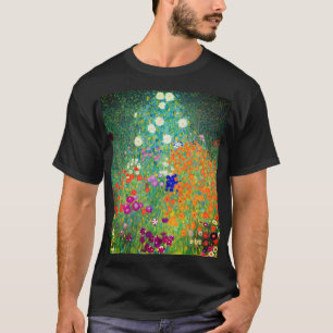 Gustav Klimt Flower Garden T-shirt