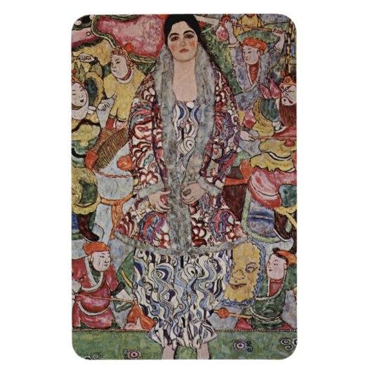 Gustav Klimt Fredericke Maria Beer Magnet (Vertical)